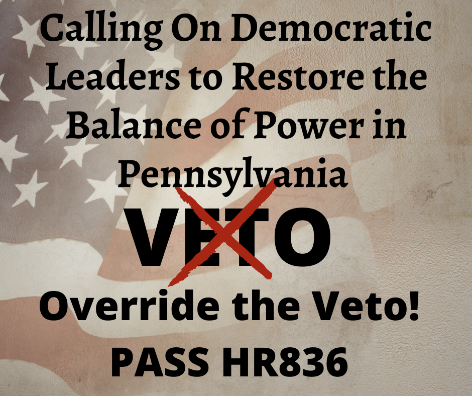 override veto 836