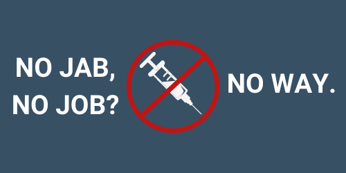 No jab, no job? NO WAY!  Take action to protect employees in PA!